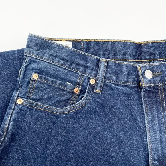 Levis 550 Mens Jeans Size 36x30 Tapered Leg Relaxed Fit Street Classic Preppy - Picture 5 of 16